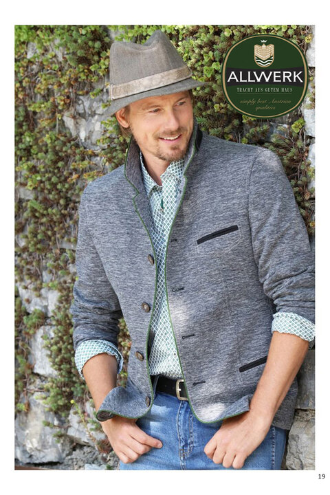 Sch&ouml;ne Trachtenjanker lassen sich super im Alltag integieren 