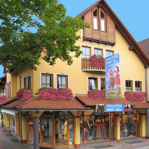Auf zwei Stockwerken finden Sie im Trachten Shop Zell alles was das Trachten Herz h&ouml;her schlagen l&auml;sst. 
